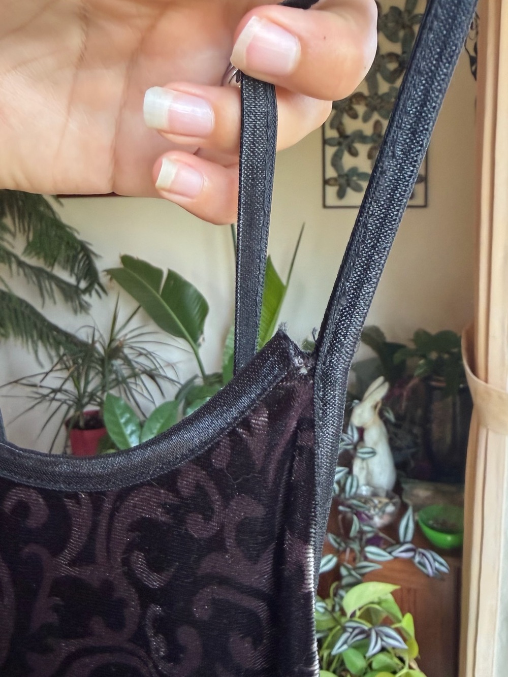 Vintage Velvet Maxi Dress - Picture 10 of 10